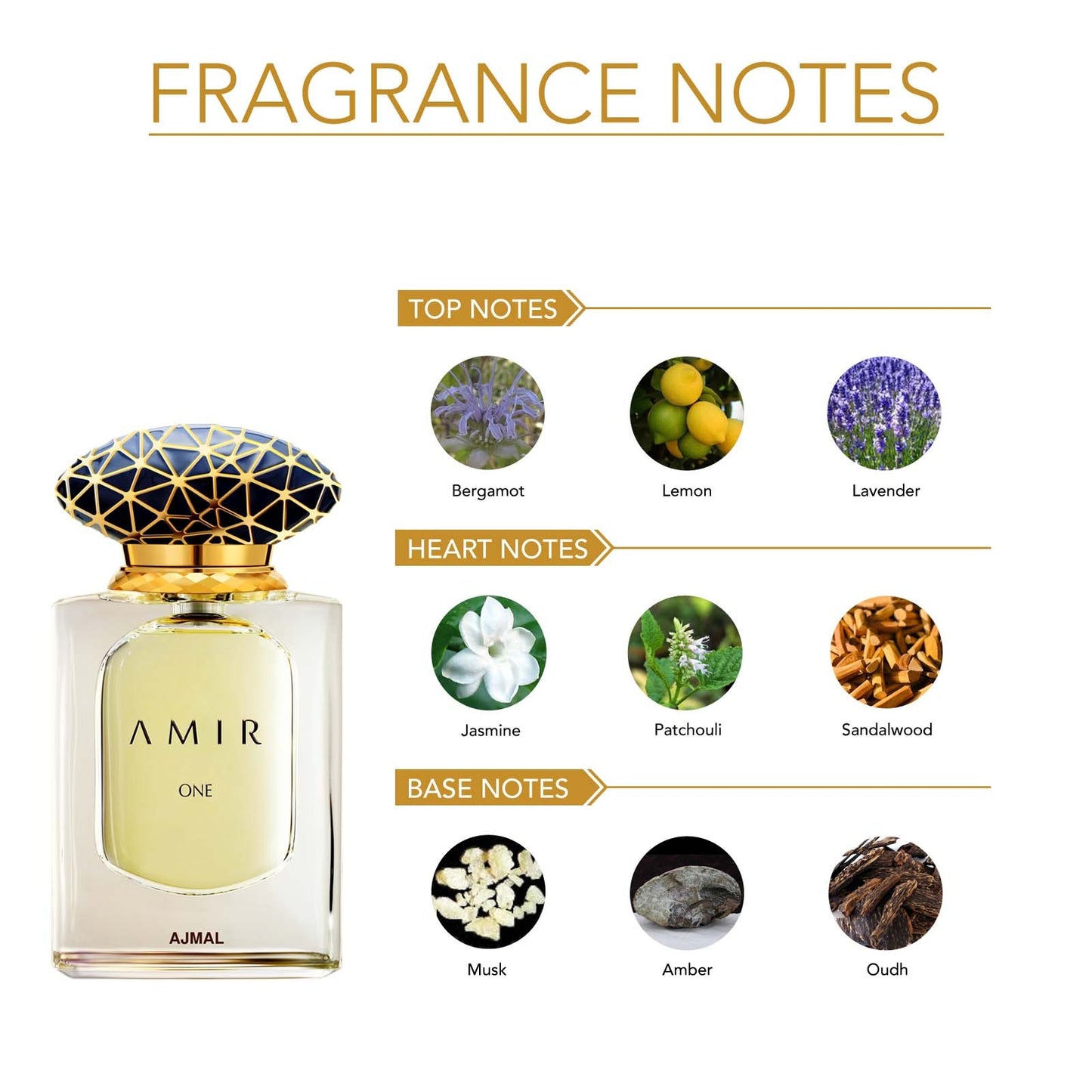 Ajmal Amir One EDP For Unisex