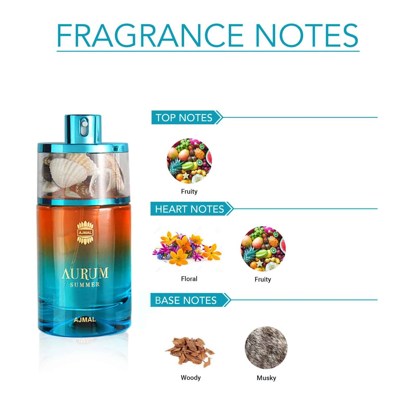 Ajmal Aurum Summer EDP  For Women