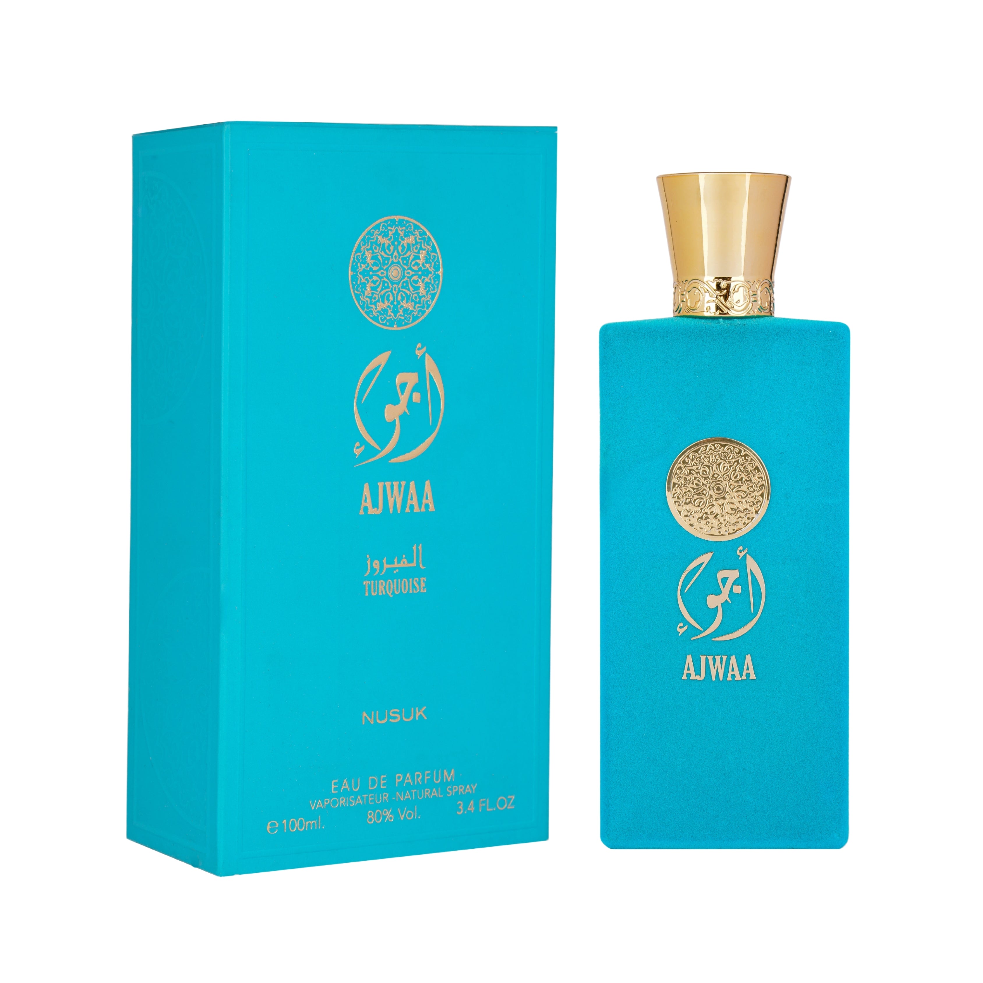Nusuk Ajwaa Turquoise EDP For Men