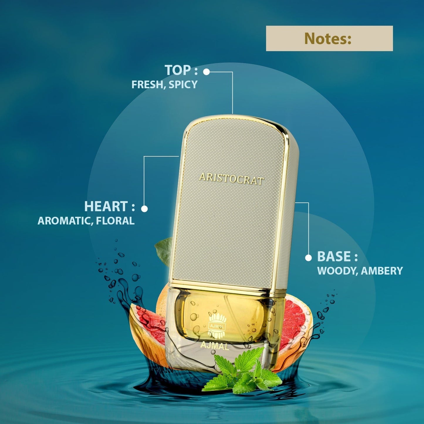 Ajmal Aristocrat Coastal EDP For Men