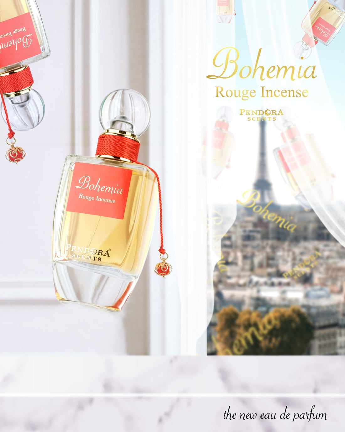 Pendora Bohemia Rouge Incense EDP for Women