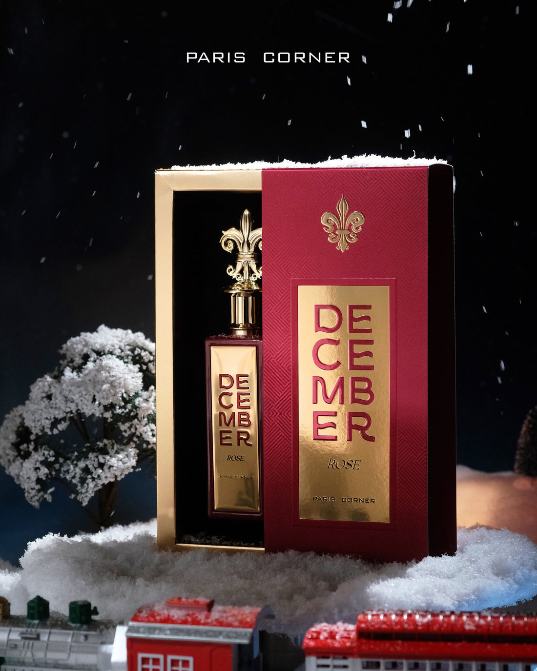 Paris Corner December Rose EDP for Unisex