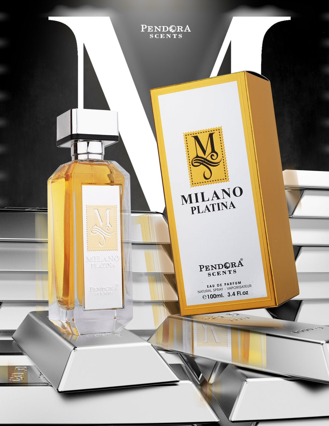 Pendora Milano Platina EDP For Men