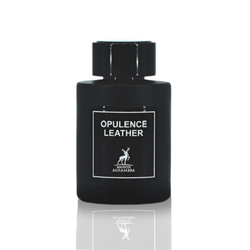 Amber and Leather (Opulence Leather) by Maison Alhambra For Men