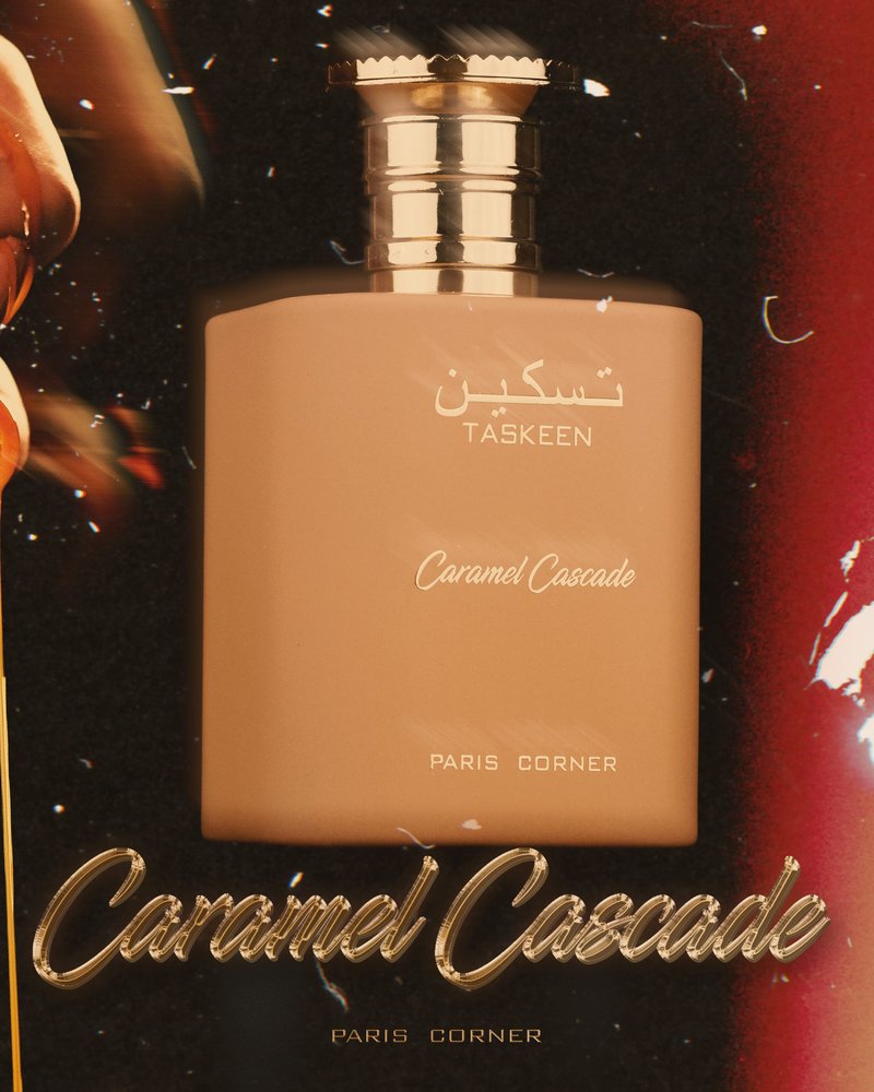 Paris Corner Taskeen Caramel Cascade EDP for Unisex