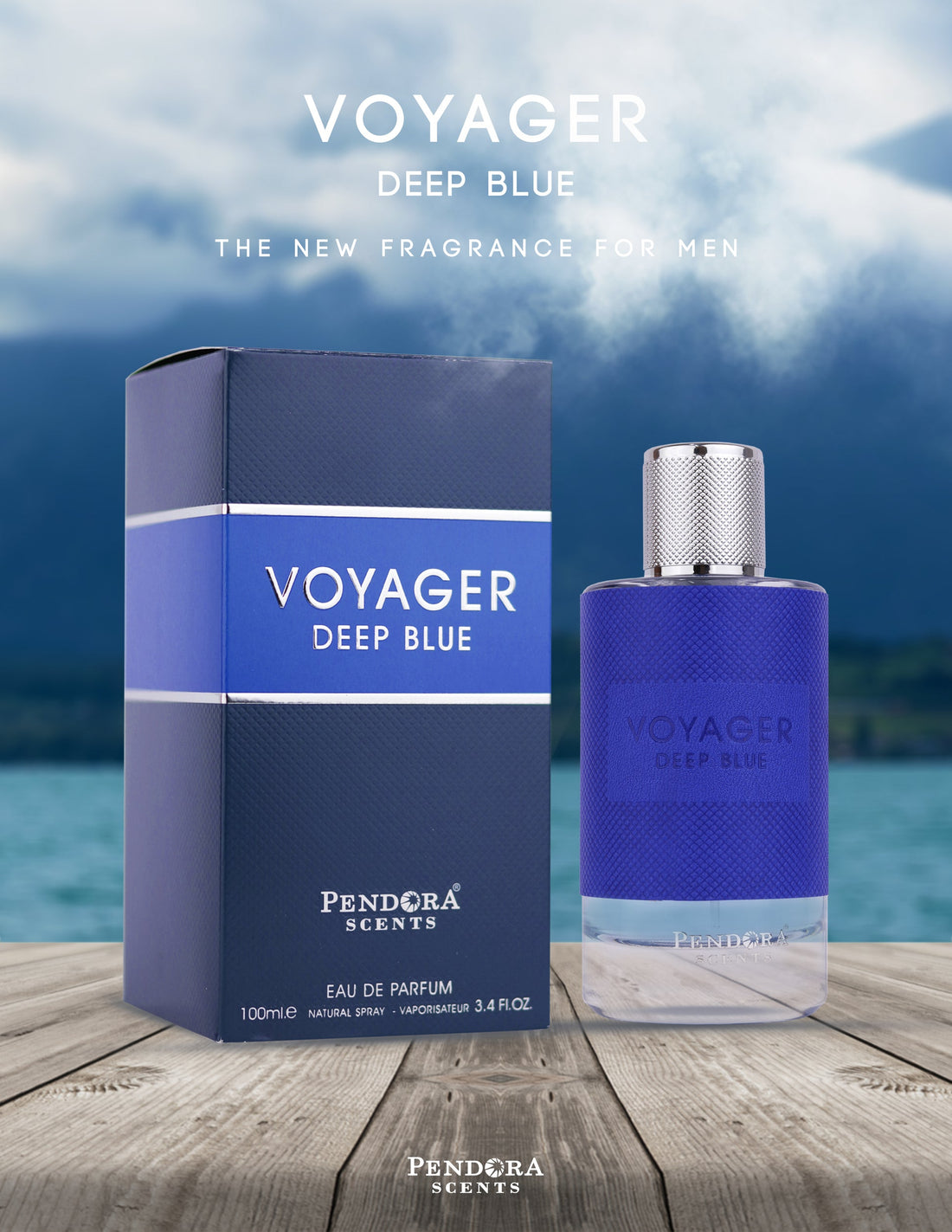 Pendora Voyager Deep Blue EDP For Men