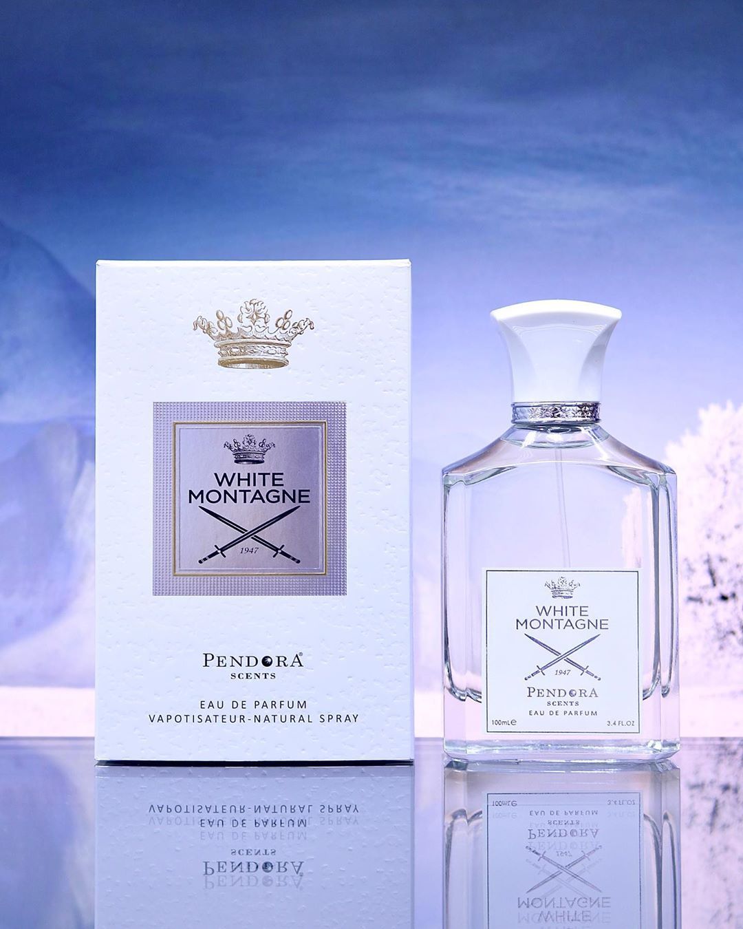 Pendora White Montagne EDP For Men