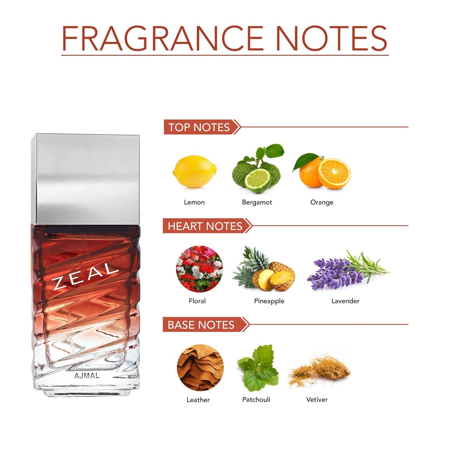 Ajmal Zeal EDP For Men